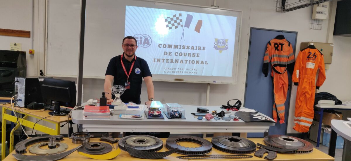 Présentation fonction de course automobile" Lycée Don Bosco Marseille