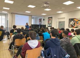 Présentation du projet à nos élèves