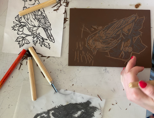 Journées des Métiers d’Art : Initiation à la Linogravure des 2nde BMA Arts Graphiques